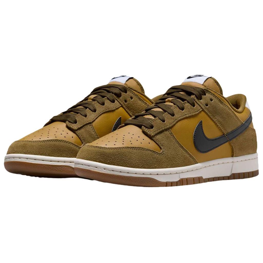New Nike Dunk Support Low top Skateboard Shoes Unisex Ochre Yellow IB6399-300