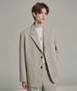 Hyoji [Four Seasons] Customizable Semi-Overfit Suit Blazer (5 Colors)