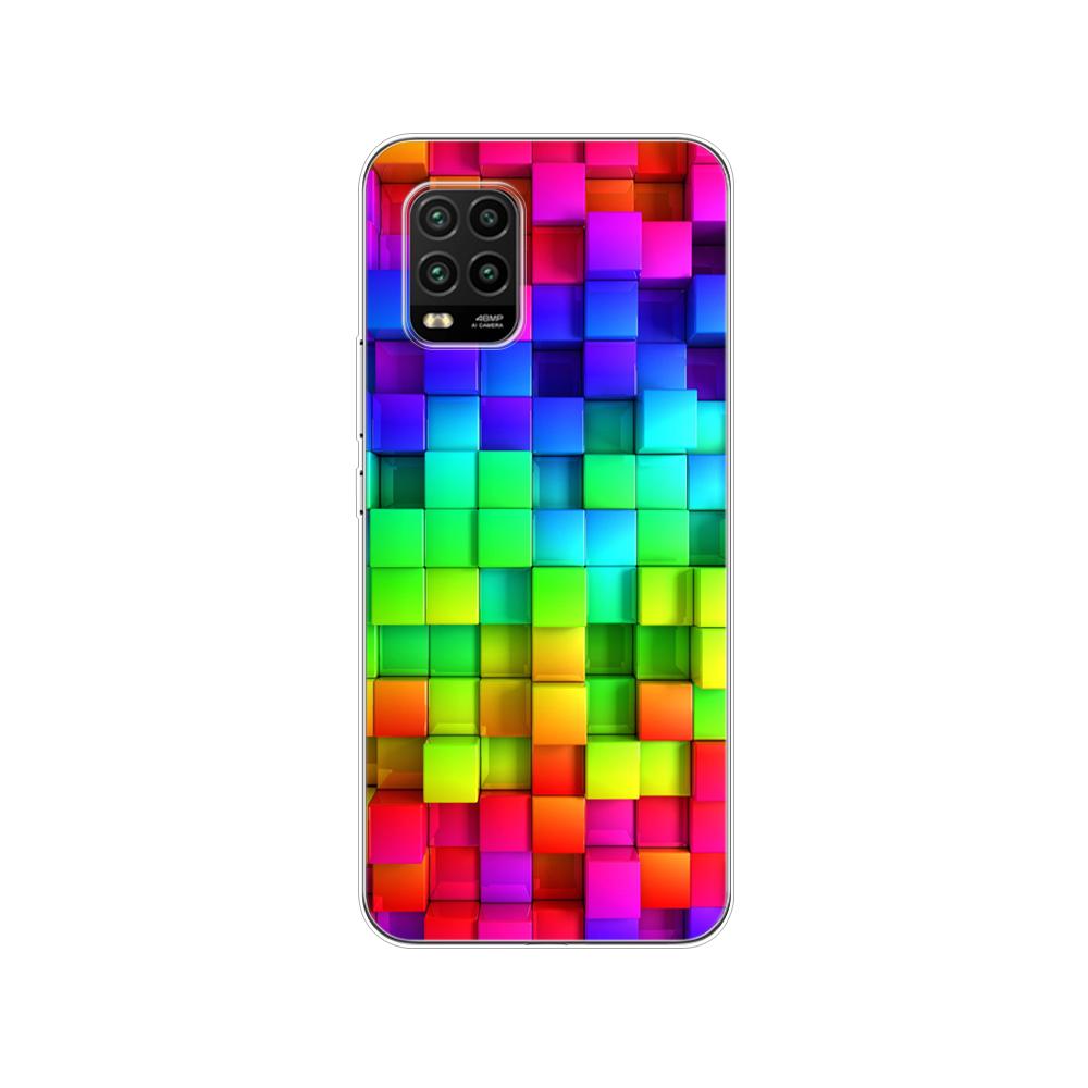 For Xiaomi Mi 10 Lite Case 6.57" Soft Silicon Tpu Cover For Xiaomi Mi 10Lite 5G Mi10Lite Phone Back Shell Bumper Funda