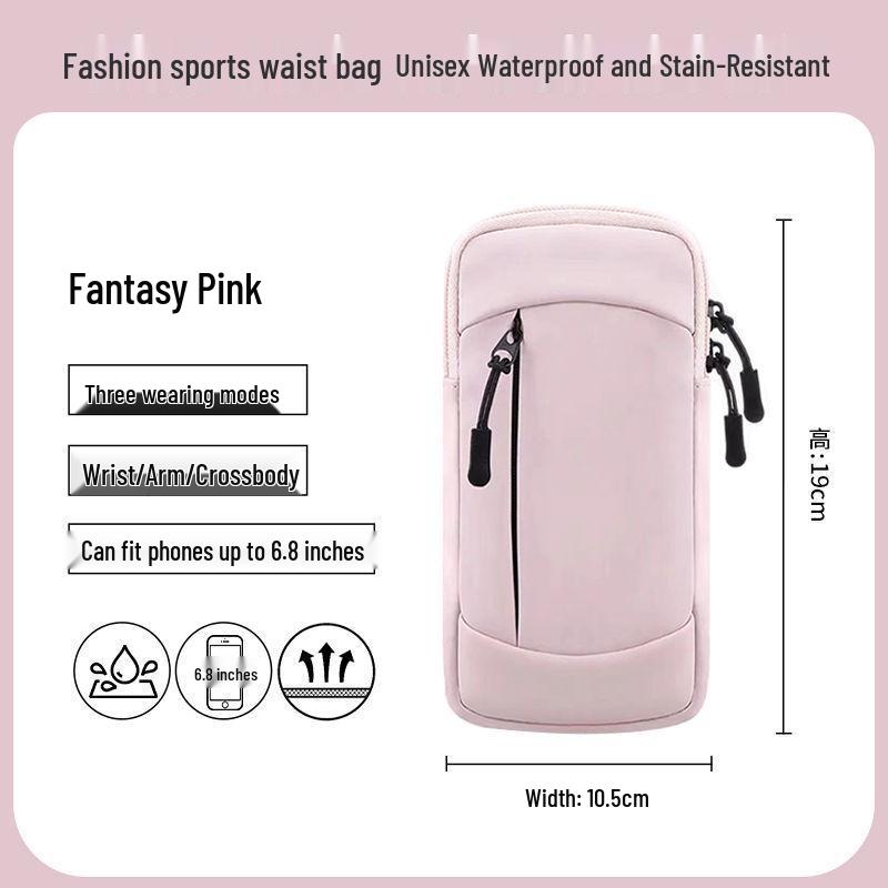 Ultradünne Unisex Wasserdichte Handy-Armbandtasche zum Laufen für Outdoor-Fitness