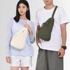 HUIHUADU Small Solid Color Unisex Crossbody Bag
