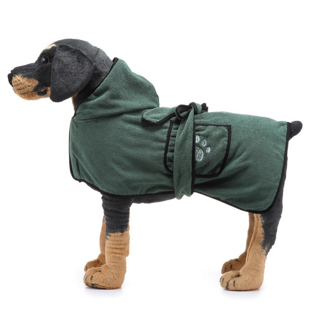 Popular pet bath towel, strong water absorption, dog bathrobe, anti-static and anti-hair loss, dual-purpose dog blanket
