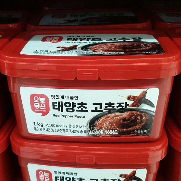 Today Good Sun-dried Red Pepper Paste 1kg One thing