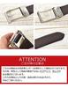 [Shiroya] EDWIN FIT Type Belt, Click Belt, No Holes, 0111094 (03: Brown, Free Size (Cuttable))