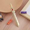 Back to school season 1Pc 0.5mm creative demon-suppressing sword gel pen cute stationery sword water-based pen cartoon weapon shape signature pen