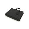 Daks Black Logo Pattern Leather Tote Bag Dbba2e601bk