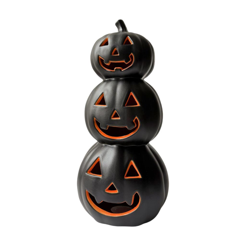 Pumpkins Lanterny Halloween Decorations Hollow Luminous Props Theme Parks Outdoor Scene