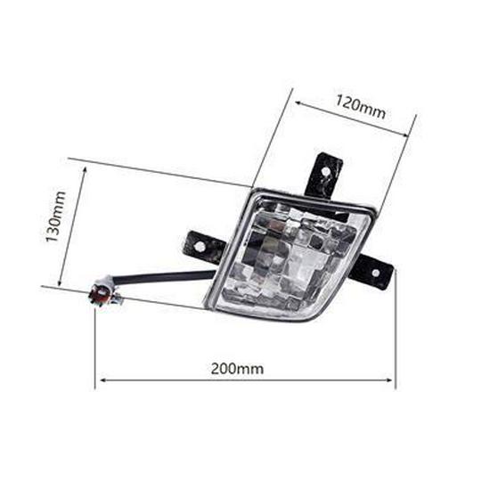 Foton Right Fog Light Replacement 1B14837100014 Foton