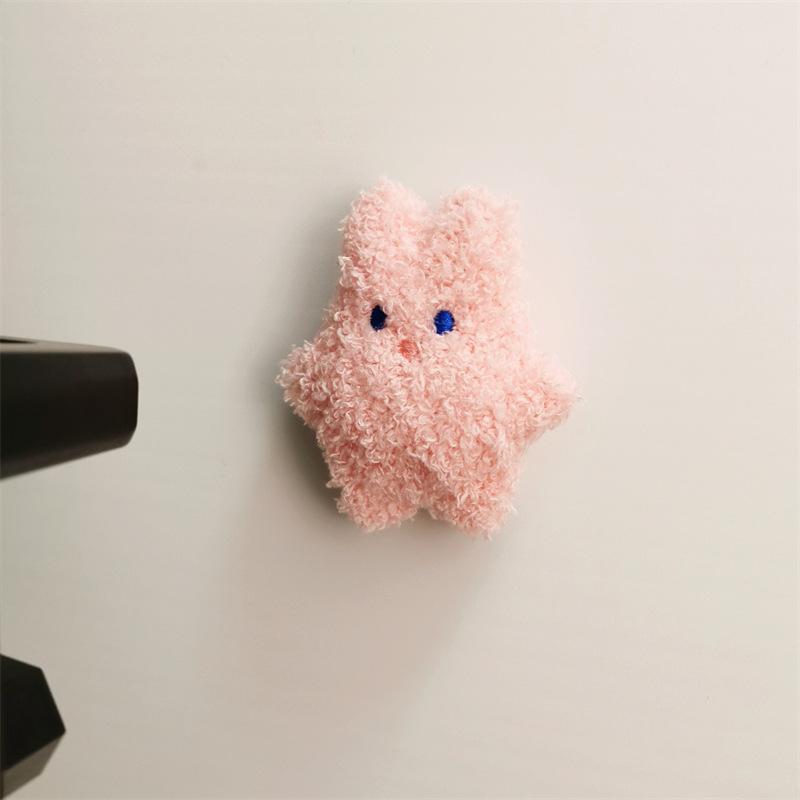 Ins Korean Bear Children's Room Door Rear Handle Silent Anti-collision Sticker Cushion Anti-Bump Wall Protector Door Stopper