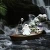 Haunted Ship Resin Statue Scented Decoration Handmade Art Piece For Living Room Bedroom