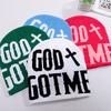 Letter Print Y2K Beanie Hats for Men's and Women's,Cool Letter Graphic Skull Cap,Outdoor Riding,skiing Outdoor Warm Head Hat
