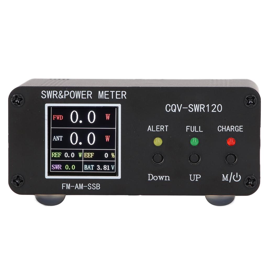 SWR Frequency Meter SWR Meter SWR Tester SWR Power Meter 120W Digital Display Standing  Meter Frequency Tester for FM AM SSB