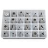 24PCS Baking Tool Cake Decorating Nozzles Set Steel Russian Tips Nozzle  Pastry Tools