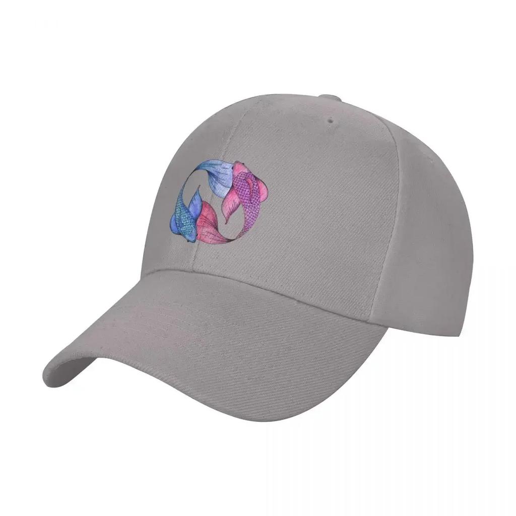 Coloured Koi Baseball Cap Vintage |-F-| Fashion Beach Golf Men Women's