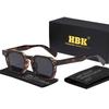 HBK Punk Square Sunglasses Men Punk Sun Glasses for Women Fashion Travel Outdoor Cycling UV400 Lunette De Soleil Homme