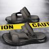 Sandals Summer Men's Casusal Outdoor Dual-purpose Slippers Breathable Anti Slip Waterproof Soft Sole Beach Shoes Driving Sandals