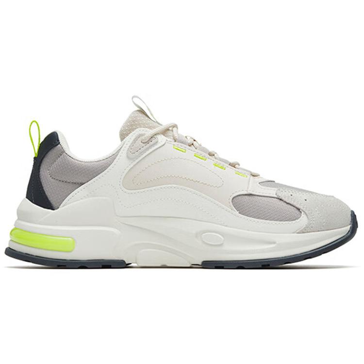 New Anta Millennium 5.0 Lightweight And Wear resistant Low Top Sports Casual Shoes Men's White Gray 112248890-1