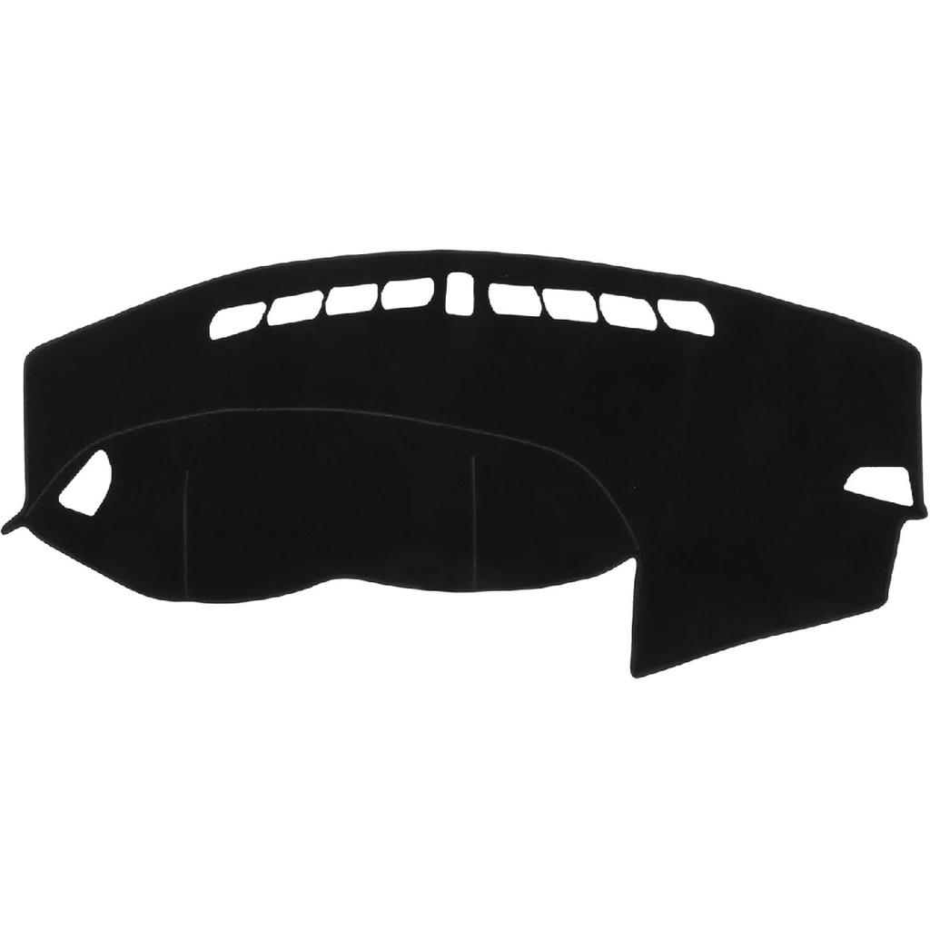 Car Dashboard Cover Compatible for Hyundai Tucson 2010-2015, Polyester Black Dash Cover Sunshade