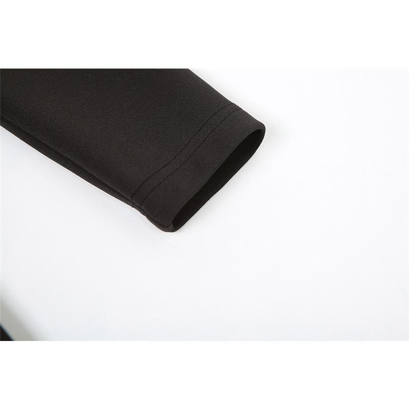 Осенние женские платья с квадратным вырезом и длинными рукавами — фото 16