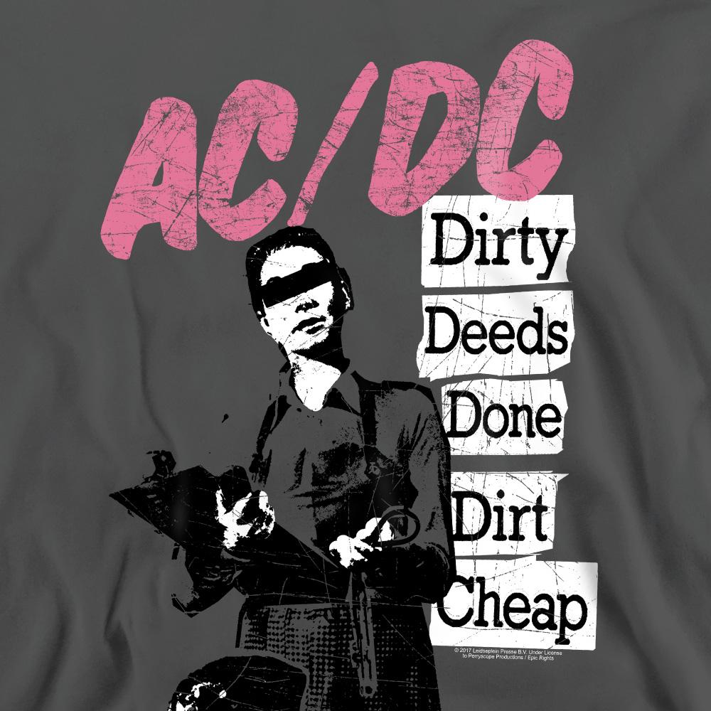 AC/DC Unisex Adult Dirty Deeds Sweatshirt