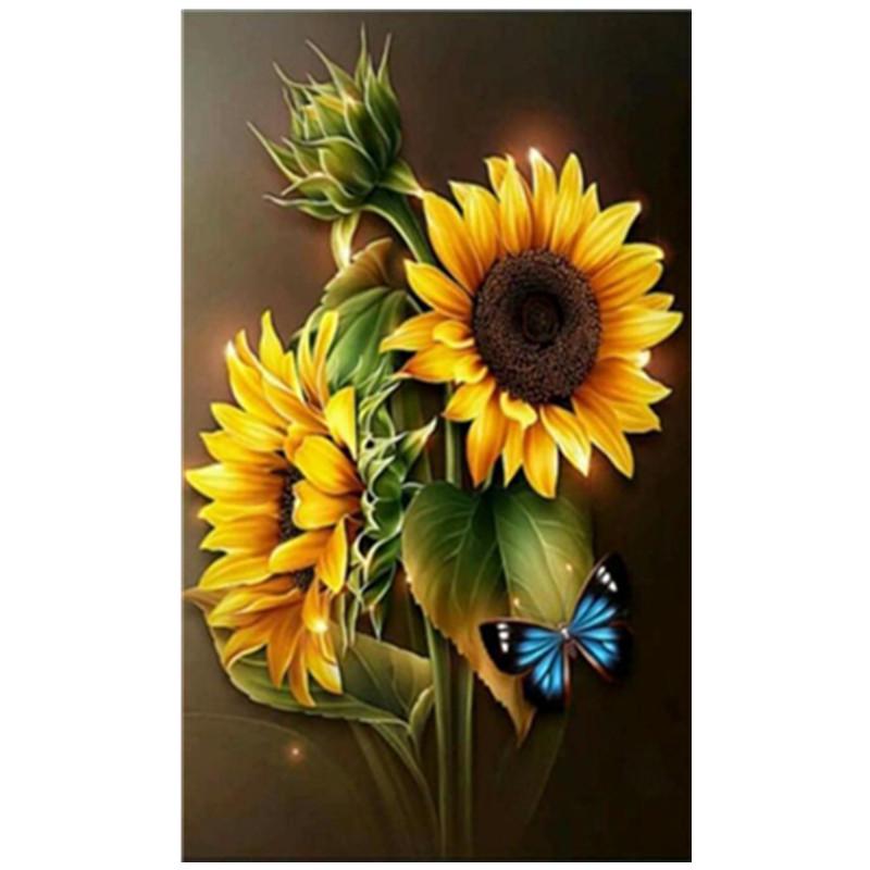 30X40CM 5D Diy Diamond Painting Various Flowers Embroidery Cross Stitch Home Decor Handmade Gift