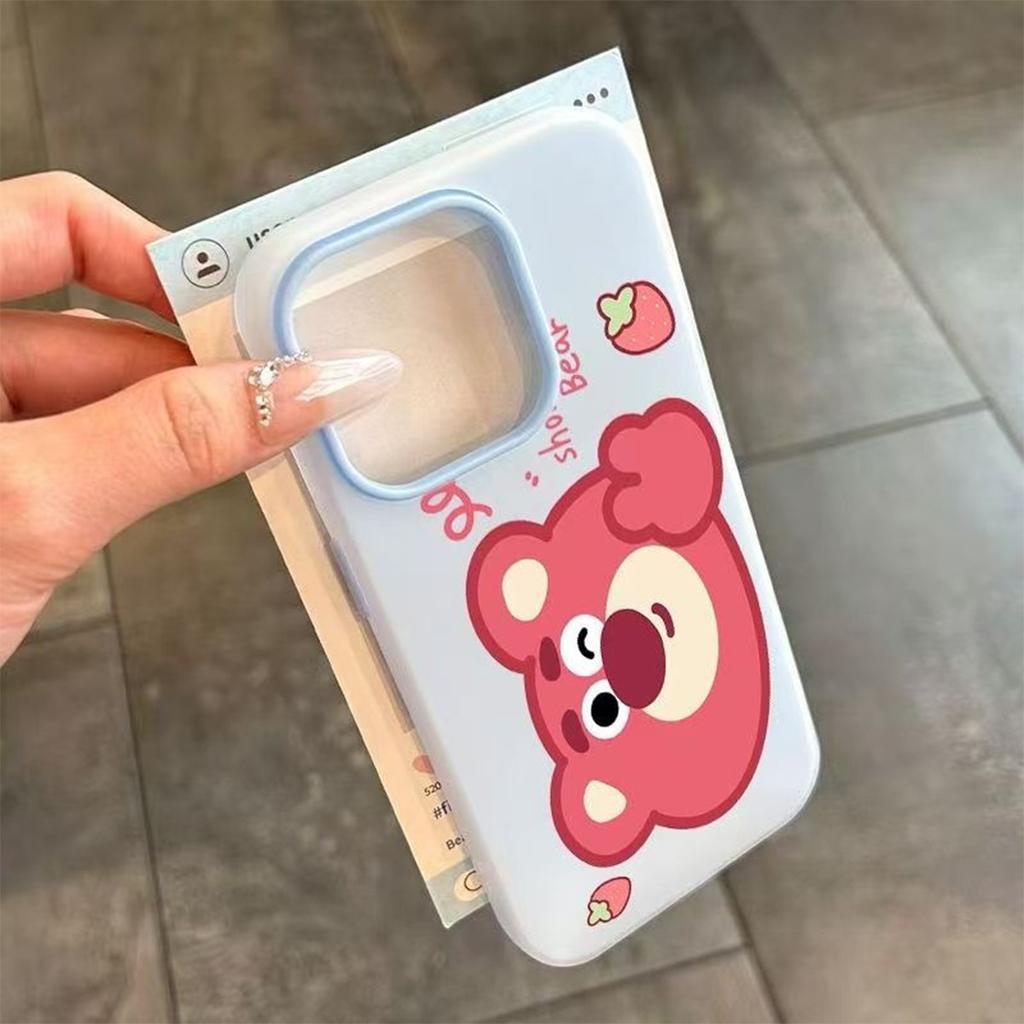 For Apple Mobile Phone Case Summer Small Fresh Cartoon Solid Color Transparent for IPhone13pm Mobile Phone Case Heat Dissipation and Cooling