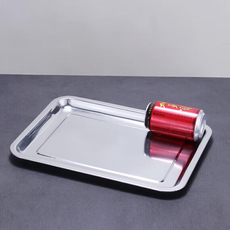 Mei Chu 304 Stainless Steel Deep Rectangular Serving Tray