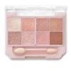 Canmake Petit Palette Eyes S02 Macaron Candy Glitter Eyeshadow Palette Sheer Finish Double-Ended Applicator