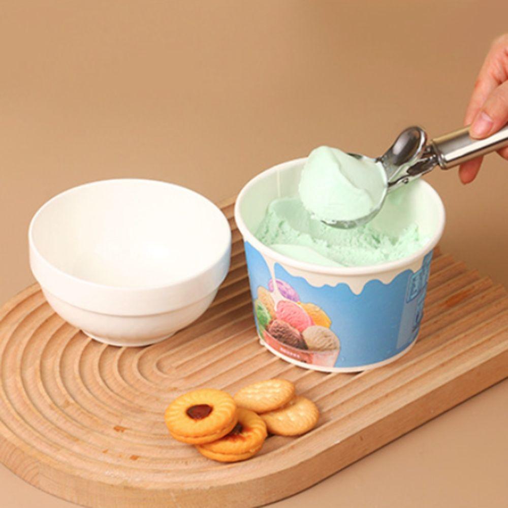 Trigger Release Spring-loaded Ice Cream Scoop Stainless Steel Fruit Scoop Fruit Ball Digger Home