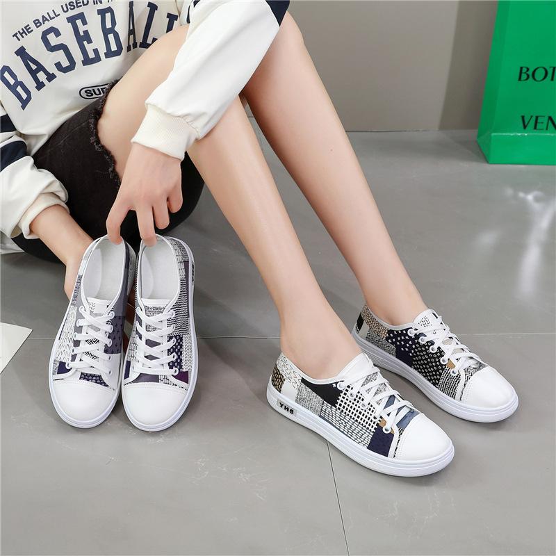 Casual Sports Shoes Women's Fashion Shoes Single Breathable Anti-slip Soft Bottom Women's Shoes