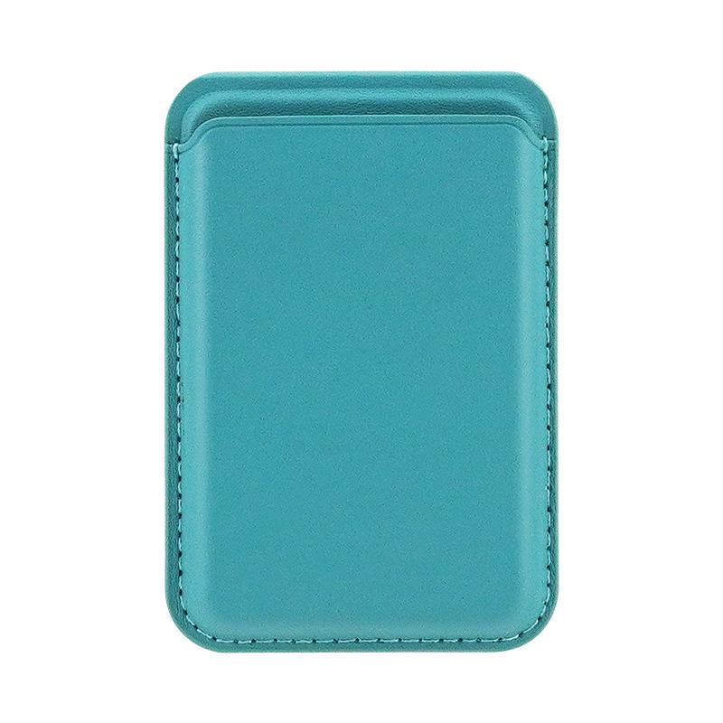 Apple MagSafe Magnetic Card Holder & Adjustable Stand - PU Leather ID Holder for 15 Pro