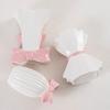 Creative Ceramic Bow Flower Vase: Decorative Hydroponic Holder for Office and Home