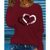 2025 Autumn & Winter Women's New Casual Crew Neck Long Sleeve Top 3D Christmas Pattern