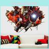 Premium Quality Avengers 3d Wall Stickers For Kids Nursery Home Decor Mural Art