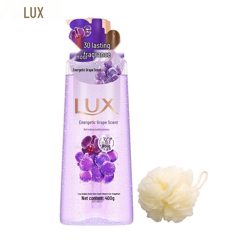 

LUX Grape Scented Bubble Shower Gel with Shower Ball