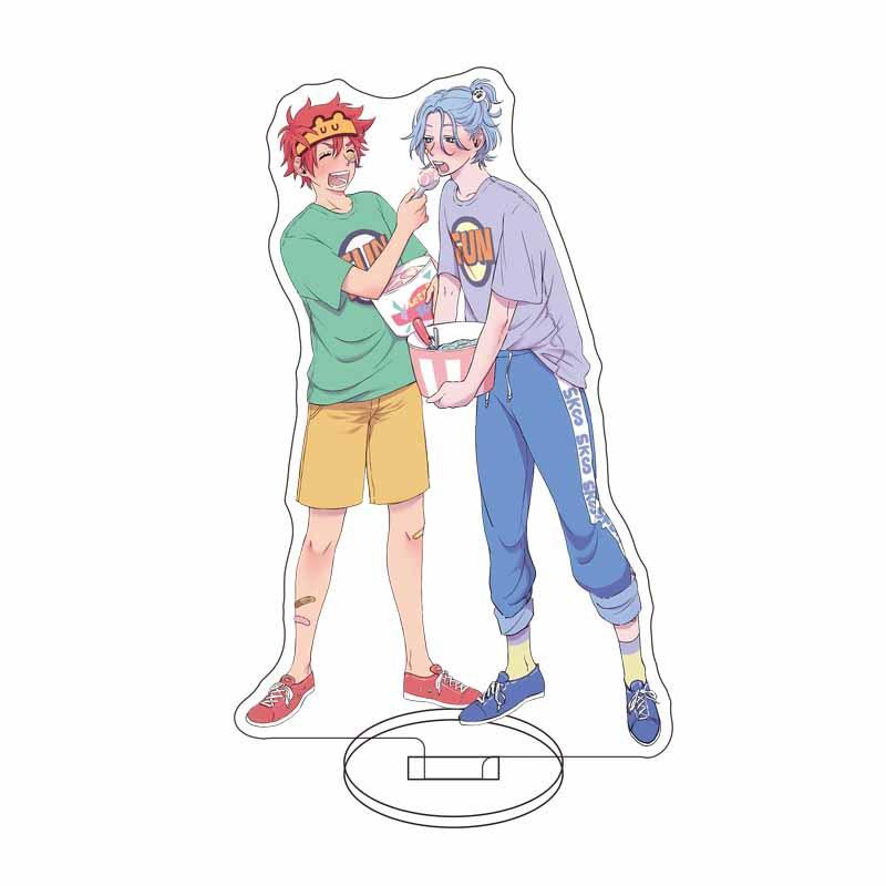 Anime Sk8 The Acrylic Stand Model Figure Cosplay Plate Holder Topper Fans Christmas Desk Decor Plate Gift
