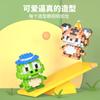 Diy Cute Animals Lion Corgi Dolphin Hamster Rabbit Dog Cats Fish Tanks Building Blocks Kit Girl Bricks Model Kids Toy Children