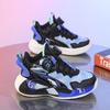 Breathable mesh children's basketball shoes boys 2025 summer new non-slip rotating button sports shoes primary school shoes