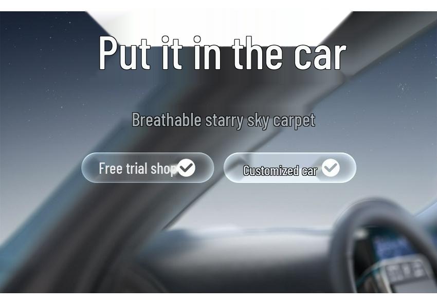 Starry Sky Carpet Floor Mats for Nio ES8/ES6/ET5/ET5T/EC6/EC7/ET7/ET9