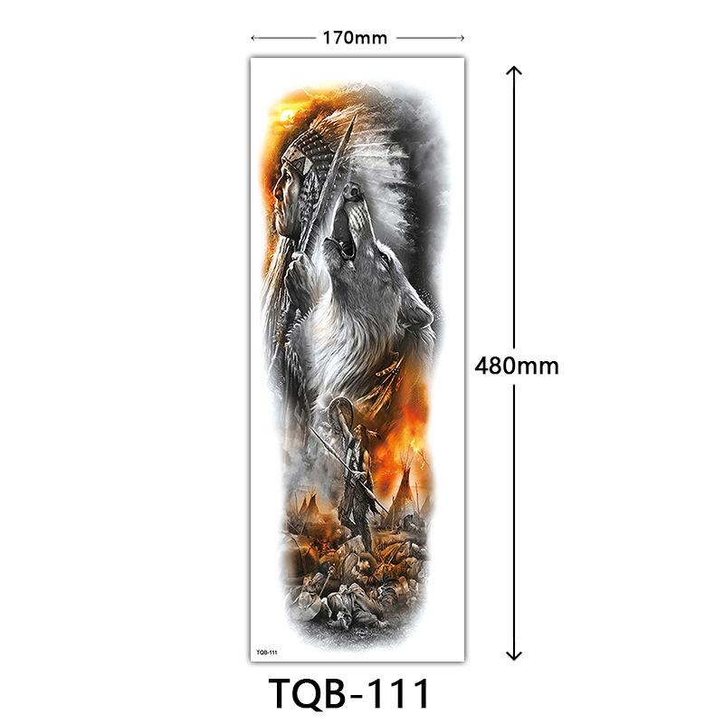 Full Arm Tattoo Sticker Full Arm, Full Arm Big Picture Tattoo Sticker, Flower Arm Tattoo Sticker Tattoo