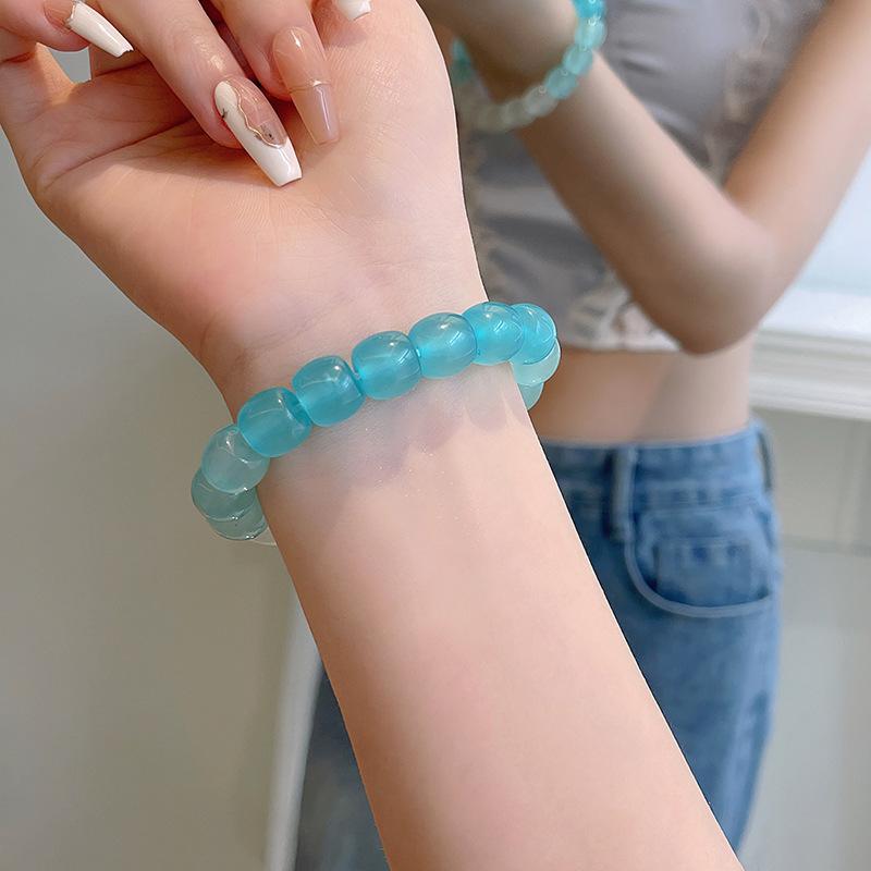 Braccialetto con Perline - Accessorio di Alta Gamma, di Nicchia e Versatile per Uomini e Donne, Caratterizzato da Uno Stile Retrò e Perfetto per le Coppie.