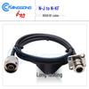 N-Male to N-Female Four-Hole Flange Fixed RG58 Antenna Extension Cable
