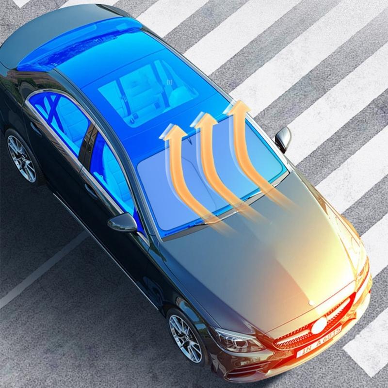 Car Sunvisor Heat Insulation Sunshade Foldable Sun Shade for Car SUV Sunlight Blocker Window Sun Shade