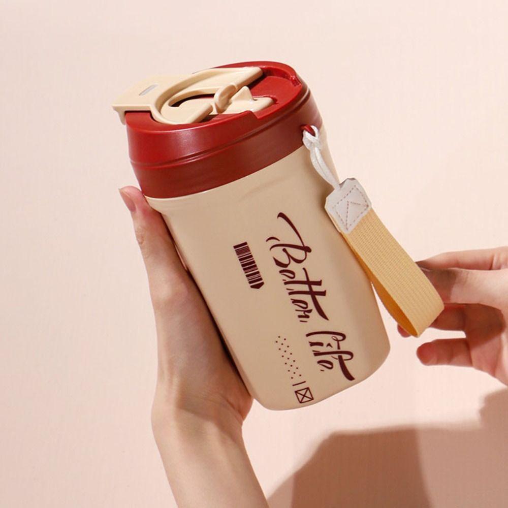 Keeps Cold and Heat Travel Thermal Cup 520ML Coffee Thermos Mug Coffee Vacuum Flask  Office Home