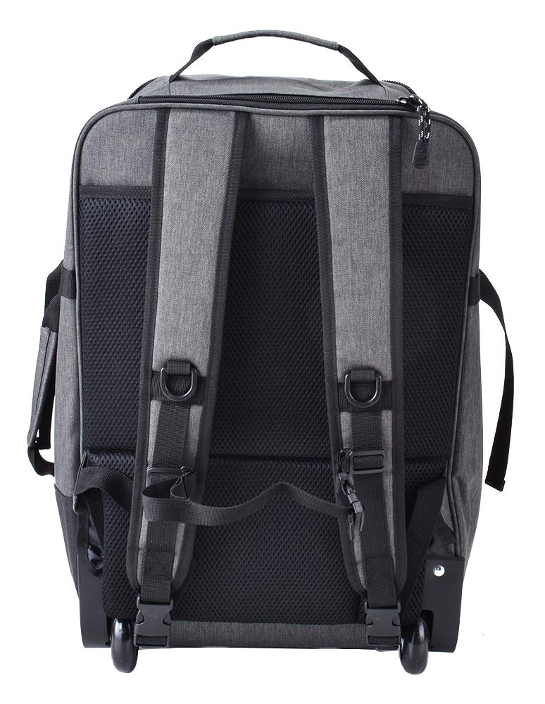 Captain Stag Swan Heather Polyester Backpack, Black, 1254