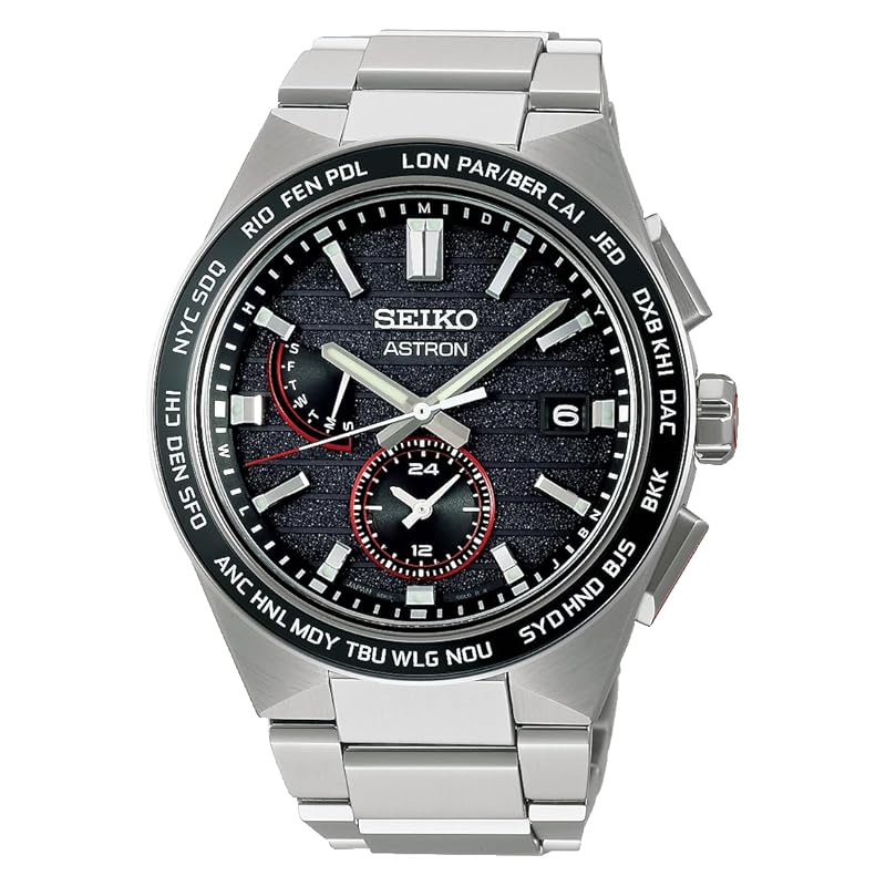 

[Seiko Watch] watch Astron NEXTER Collaboration limited model commemorating the 70th anniversary of JAL international flight service SBXY075 men s