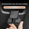 2-in-1 Hidden Car Hook Rear Seat Phone Holder For Electric Vehicle Model 3 Y BYD Universal Auto Interior Accessories
