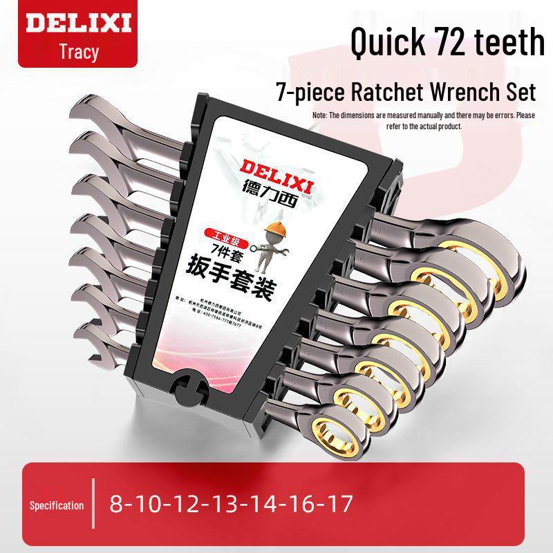 Obousměrná ráčna Sadu oboustranných klíčů - Rychlé šetření práce, Otevřený a Očkový konec, Nářadí pro autoopravy.