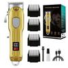 Best-Selling High-Power Metal Men's Hair Clipper & Electric Trimmer for Home & Barber Use
