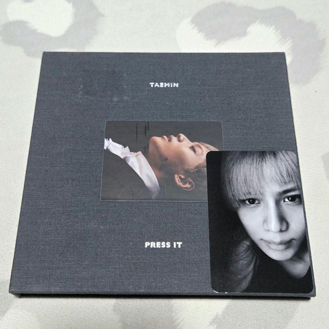 

[USED] SHINee Taemin PRESS IT CD